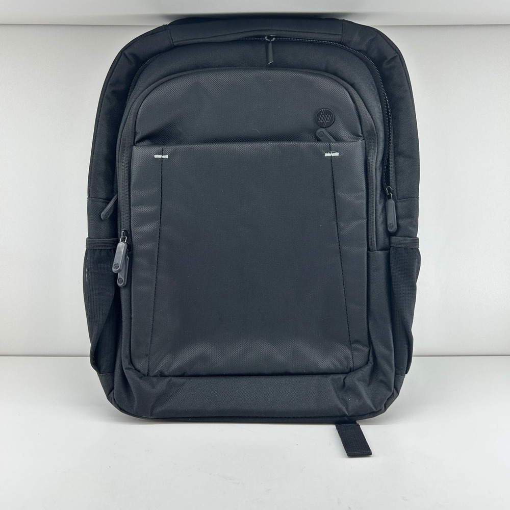HP 17 Laptop Backpack Black RFID Blocking Business Travel Computer Bag 3E2U5AA